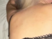 Thick Latina girlfriend begs me to cum inside her 3/16