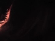 Oiled up Cougar MILF attacks cub outdoors by the firepit 6/16