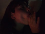 me trago todo su semen a la luz del fuego ardiente 5/16