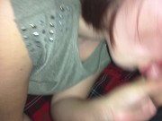 me trago todo su semen a la luz del fuego ardiente 8/16