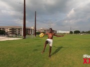 Latina Threesome pickup ebony hunk - Stephanie Saint and Zaria Nova 1/16