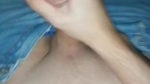 Almost caught by step sis hot jerkin off