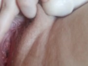 Masterbating while boyfriend is showering
