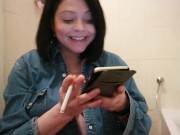 Shione Cooper Pregnant but Smoking 4/16