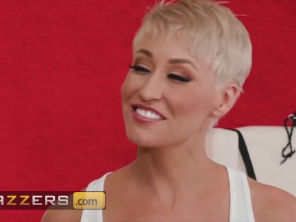 Brazzers - Keiran Lee Installs A Sex Swing For Ryan Keely & Her GF But Ryan Prefers The Real Thing