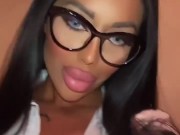 Lara Frost in a secretary costume. ( full video on Onlyfans) 13/16