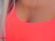 Hot babe Lara Frost on a walk 7/16