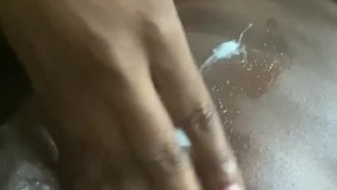 Playing with My Cum
