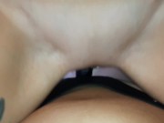 Skinny bitch loves to jump on top on a big black dick - IkaSmokS 4/16