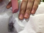 むらむらしたからひとりでティッシュ越しにえっち　濡れてきてびしょびしょになっちゃう