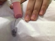 むらむらしたからひとりでティッシュ越しにえっち　濡れてきてびしょびしょになっちゃう 6/16