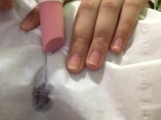 むらむらしたからひとりでティッシュ越しにえっち　濡れてきてびしょびしょになっちゃう 8/16