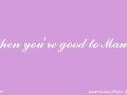 When you're good  3/16