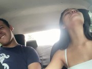 I pay him with a good handjob, my friend who picks me up from the mall
