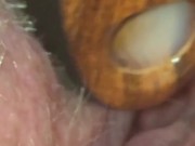 Quick and rough creamy cum