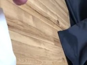 Materbating Japanese man