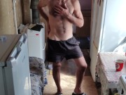 This time I'm walking around the kitchen 10/16