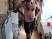 This time I'm walking around the kitchen 14/16