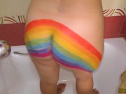 Milf loves when her stepson takes her ass and fucks her in anal with his thick cock