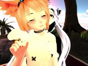 Kissing on the Beach Lewd ASMR Femboy Mommy Vampire 15/16