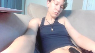 Dick in Gym Shorts FTM Trans Man