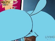 WORLD OF GUMBALL Nicole Watterson MILF 2D Real Cartoon 6 Big Ass ANIMATION Booty Riding Cosplay porn 12/16