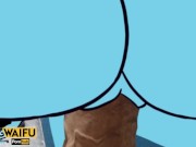 WORLD OF GUMBALL Nicole Watterson MILF 2D Real Cartoon 6 Big Ass ANIMATION Booty Riding Cosplay porn 3/16