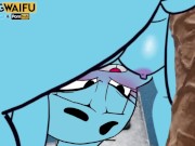 WORLD OF GUMBALL Nicole Watterson MILF 2D Real Cartoon 6 Big Ass ANIMATION Booty Riding Cosplay porn 8/16