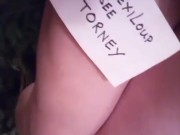 MissLexiLoup hot curvy ass female jerking off horny moment