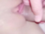 パイパンで甘酸っぱいおまんこでヌルヌル股コキ生挿入❤️【日本人素人HENTAIカップル個人撮影32】 5/16