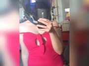 Compilation from a hot girl being naughty before ride her motorcycle