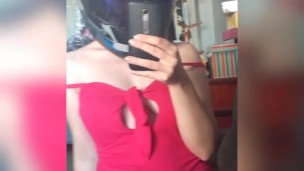 Compilation from a hot girl being naughty before ride her motorcycle