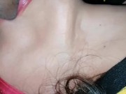 Mamadas caseras - Ella disfruta haciéndome una rica mamada 13/16