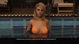 HIGH RISE CLIMB:Chilling By The Pool, With Two Hot Girls-Ep21