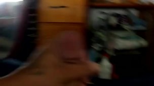 Caught jacking off to roommate changing part 1