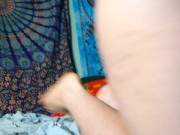 FULL VIDEO ON MANYVIDS Behind Scenes Foot Fetish Feet Play SOCKS all natural toes cute sock PAWG 7/16