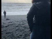 Nude KATLA Show Location Iceland Vik - big ass