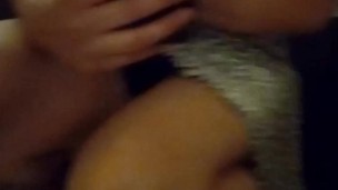 Cougar plays with clit