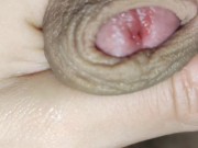 Close up view of my 5 inch dick 11/16