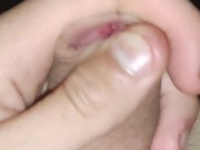 Close up view of my 5 inch dick 16/16