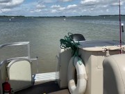 PUBLIC FOOT RUB ON A BOAT, BEACHED ON SHORE 1/16