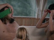 The threesome of your dreams with Nat Portnoy and Baby Nicols. This hot blonde and brunette stroke and suck pussy as their st 3/16