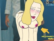RICK & MORTY Beth Smith / Sanchez MILF 2D Real Cartoon Big Ass ANIMATION Booty xxx Cosplay Porn sex 6/16
