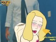 RICK & MORTY Beth Smith / Sanchez MILF 2D Real Cartoon Big Ass ANIMATION Booty xxx Cosplay Porn sex 8/16