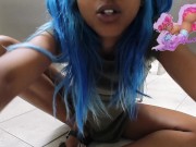 In the Mens Restroom playing with my Pussy 10/16