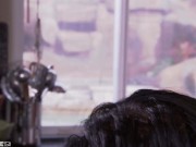 PenthouseGold - Kitchen Lesbian Action with Horny Babysitter and Hot Housewife 11/16