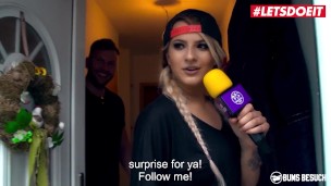 BUMSBESUCH - JOSY BLACK GERMAN PORNSTAR HAS INTERRACIAL SEX WITH AMATEUR GUY - LETSDOEIT