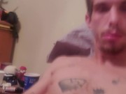 Wake up next to a big white cock ready to fuck 13/16