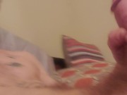 Wake up next to a big white cock ready to fuck 14/16