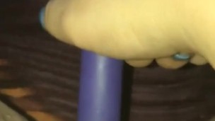 vibrating my pussy until I cum